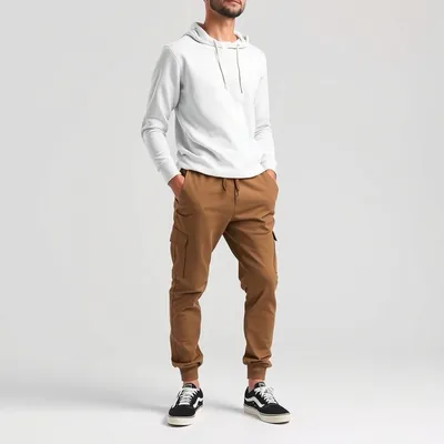 Pantalón jogger de sarga Comillas — Encinar