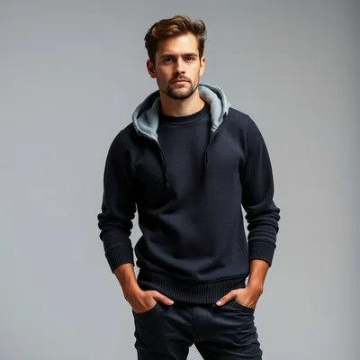 Sudadera con cremallera de gasa Mojácar — Garbo