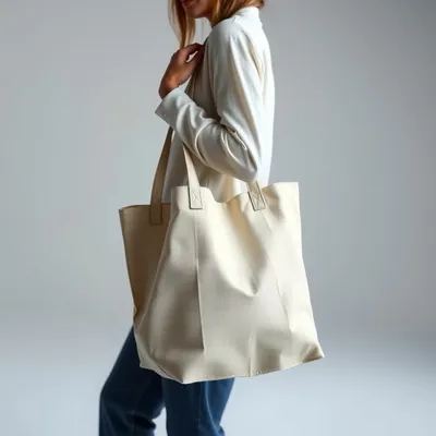 Bolso tote de lino lavado Olite — Jaraíz