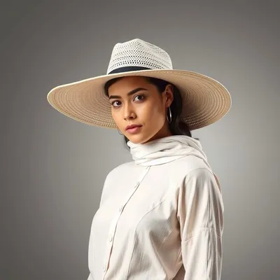 Sombrero de fieltro de lino lavado Trujillo — Levante Club