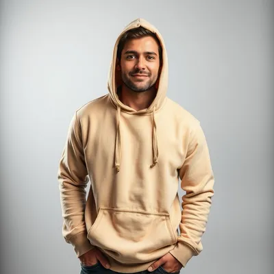 Sudadera con capucha de canalé Aínsa — Fábula
