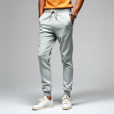 Pantalón jogger con detalle bordado Almagro — Alondra