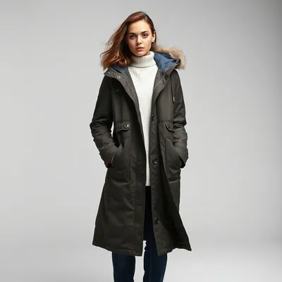 Parka de punto fino Sotogrande — Índigo Norte